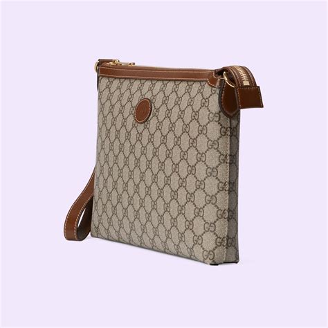 gucci supreme messenger bag for sale|Messenger bag with interlocking g.